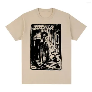 Męskie koszule Metamorphosis Franz Kafka 90S Vintage T-shirt autor pisarz Cotton Men koszulka koszulka Tshirt damskie topy