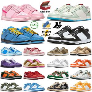 Powerpuff Girls SB 2024 Mens Women Designer Shoes Sneakers Triple Pink Panda Black White Lobster Freddy Krueger Dhgate Bubbles Unc Sports Casual Trainers 36-48