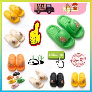 Designer platform New Little Bear Slipper sandal platform casual Slippers womans mens Light weight breathable super soft Summer heel outdoors beach Shoes