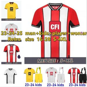 23 24 SHEFFIELD soccer jerseys BERGE Limited Edition Promotion Kit Sander UNITED John Egan Rhian Brewster Ahmedhodzic Oliver Jayden special SHARP football shirt