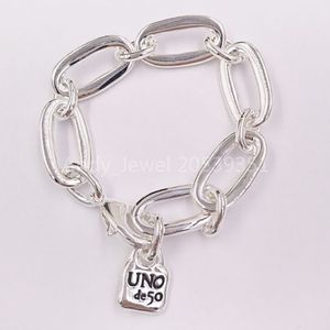 Bracciale autentico Fantastici braccialetti dell'amicizia UNO de 50 Gioielli placcati Adatto al regalo in stile europeo PUL0949MTL0000M287c