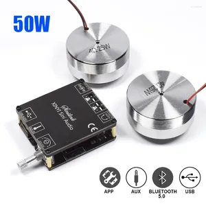 Połączone głośniki 2 25 W przenośne stereo głośniki głośnikowe głośnik audio z 50W Bluetooth 5.0 klasy D wzmacniacz DIY HiFi System dom