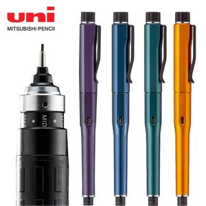 Japan Uni Kuru TOGA Dive Spin Mechanical Pencil M5-5000 Automatisk kärna/bly Självrepresinerande 0,5 mm Avancerad ritningskonstpapper 240122