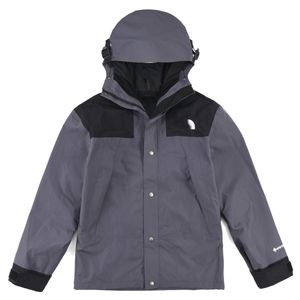Men's jacket designer classic minimalist assault jacket, spring and autumn embroidered button zipper, outdoor mountaineering waterproof clothing