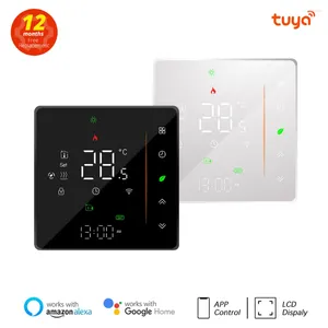 Controle Home Inteligente Tuya Wifi Termostato Caldeira de Gás Piso Quente Aquecimento Controlador de Temperatura Termorregulador Trabalho com Alexa Google