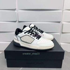 Amiiris 2024 Men's Bone Block Autumn New Designer Low Top Fashion Märke Casual mångsidig par Färgsko -sneaker DCVS