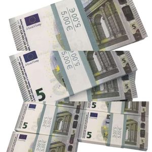 Prop Money Copy Banknote Partię Świąteczną imprezę Zabawną Partię Waluta Fałkowite pieniądze Euro Prezent dla dzieci 50 dolarów bilet Faux Billet6ro6