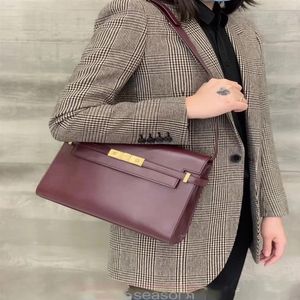 2021 Yeni Tasarımcılar Retro Moda Omuz Messenger Manhattan Messenger Square Kadın Çanta Gerçek Orijinal Deri Çantalar3384