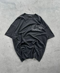 Мужская футболка Cole Buxton, черная свободная рубашка, мужская и женская футболка с уличным принтом