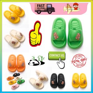 Designerplattform Ny Little Bear Slipper Sandal Platform Casual Slippers Womans Mens Wear Weight Breattable Super Soft Summer Heel Outdoors Beach Shoes