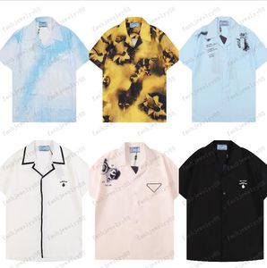 Męskie plus koszulki koszulki Polos Haftowane i wydrukowane letnie zużycie w stylu polarnym z ulicą czyste bawełniane hu7