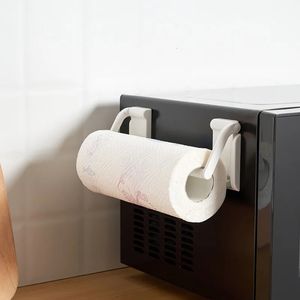 Yozwoo Japan Original Single Detachable Magnetable Paper Towel Rackは冷蔵庫サイドウォールロールペーパーホルダー240125を吸収できます