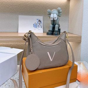 Chic Top Quality Bolsa De Couro L-letter Luxury Designer Bolsas De Ombro Marca Moda Envelope Sacola Com Carteira High-End Crossbody Bags