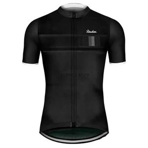 Men's T-Shirts Men Cycling Jersey 2023 Classic Black Racing Tops Short Seve Cyclist Clothes Shirt Maillot Summer Bicyc Bike WearH2421
