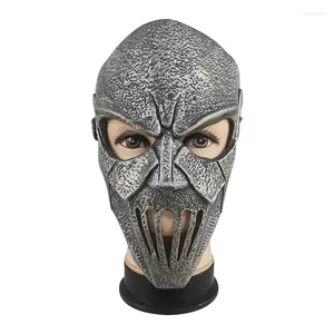 Parti Malzemeleri Lateks Slipknot Band Headgear Maske Yaratıcı Performans Komik Cosplay Cadılar Bayramı Kepçesi