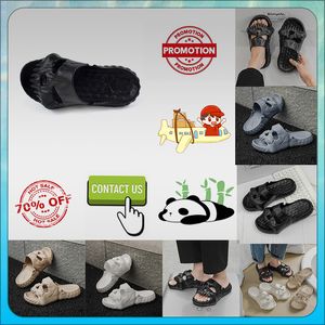 Designer Casual Platform Skeleton Head Funny One word Drag Slippers Woman Light weight wear resistant rubber soft soles sandals Flat Summer