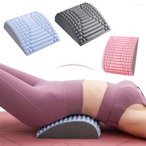 Aksesuarlar bel ağrı kesici sedye yastığı kronik lomber destek yoga için fıtıklaşmış disk duruş düzeltici