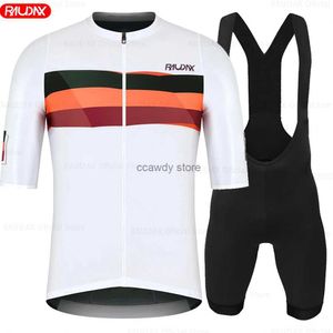 Men's Tracksuits UL RAPHAFUL Cycling Jersey Sets Ropa Ciclismo Hombre Summer Clothing Triathlon Bib Shorts Suit Bike ShirtH2421