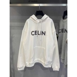 Mens Mens Autumn Home Cel Ces Arc de Ne S 고품질 2021 Celi New Cel Celins Letter Frame Rivet Terry Celnes 및 Ceine Womens Hoodie