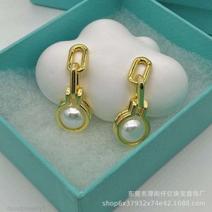 tiffanyjewelry Necklace Designer for Women ring Jewelry High Edition S925 Sterling Silver Hardwear Natural Pearl Earrings Fashion Earrings