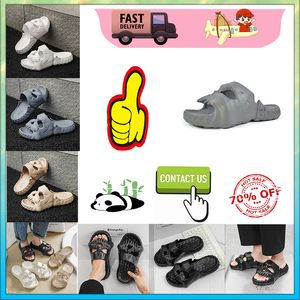 Designer Casual Platform Skeleton Head Funny One Word Drag Hausschuhe Sommer Sliders Männer Frauen Regenbogen Slides Sandalen Sandalen weiche dicke Cloud Slide