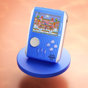 S1 Mini Handheld Video Game Consoles Built In 666 Games Retro Portable Game Players Gaming Console Host Birthday Gift for Kids and Adults