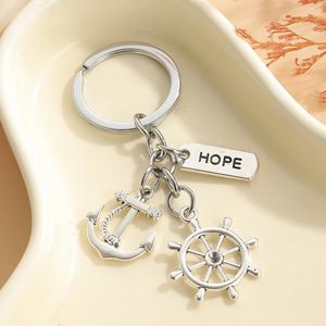 Keychains 20pcs Anchor & Rudder Charm Keychain