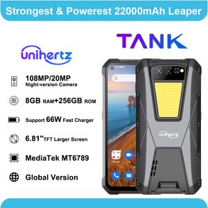 Ny Unihertz Tank 6.81-tums 22000 MA 12 256G Tri-Proof Smart Phone