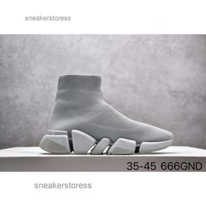Slip Blcg Sneaker 2024 Sneakers Balencaga Damen Knit Paris Trainer Air Cushion Socken Herren Lazy Non Sock Soft Fashion Shoe RN8J