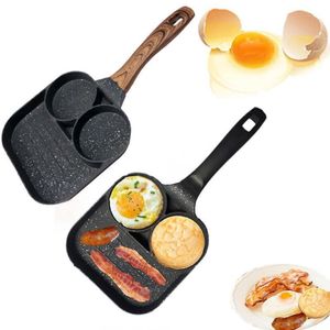 Pfannen Multifunktionale Brattopf Pfanne Verdicktes Omelett Antihaft-Ei Steak Brot Flip Kochen Küche Supplies308t