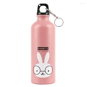 Bottiglie d'acqua Design moderno 500ml Animali adorabili Bottiglia Thermos Tazza di caffè Tè Latte Tazza da viaggio Regali Thermocup Boccette per vuoto portatili