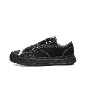 Top Designer Maison Mihara Yasuhiro Original Sohle Low Cut Canvas Sh für Herren Miharayasuhiro Zehenkappe Sneaker Herren MMY Sportschuh Damen Sport OG Dissolving 889