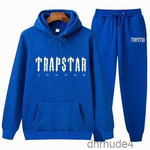 New Mens Tracksuit Trapstar Moda Hoodie Sportswear Homens Roupas Jogging Casual Running Sport Ternos Designer Pant 2pcs Define Plus Size Mulheres Roupas XC FU5D