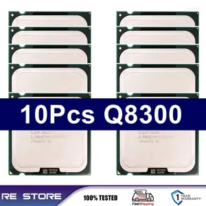 Płyty główne 10pcs Core2 Quad Q8300 Użyte procesora 2,5 GHz 4MB CAKE DESKTOP LGA 775 CPU