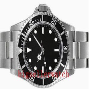 Lyxkvalitet Dykklockor Mens Automatic 14060m Black No Date Watches Clasp Ceramic Bezel Chrono Date rostfritt stål Watch2321