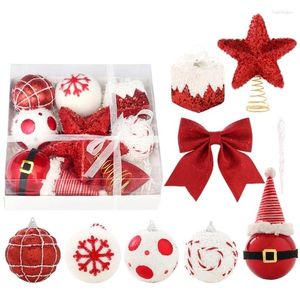 Juldekorationer Stylish 18st Foam Ball Pendant Decoration Pack för Holiday Party Wholesale