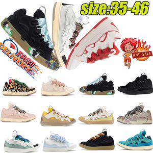 Designer anni '90 Curb Sneakers Scarpe Skate in pelle Scarpe da ginnastica basse Uomo Donna Stringate in gomma Straordinarie scarpe casual con plateau piatto