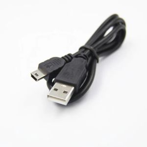 Novos cabos mini usb sincronização de carga chumbo tipo a a 5 pinos b carregador de telefone od3.5 núcleo de cobre puro ll