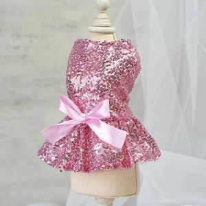 Vestuário para cães Roupas para animais de estimação Casamento Princesa Vestido Doce Roupas Gato Traje Labrador Acessórios Bonitos Suprimentos