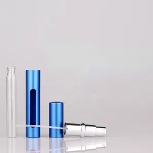 Garrafas de armazenamento 5ml portátil mini garrafa de perfume recarregável com bomba de perfume de spray vazio recipientes cosméticos atomizador para ferramenta de viagem