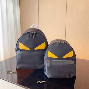 Chic Monster Eyes Backpack Bag Casual Unisex Designer Bag Commuter High Quality Nylon Schoolbag Zipper Backpacks Large Capacity Travel Bag 230815