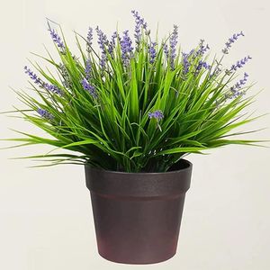 Decorative Flowers 12pcs Eco-friendly Outdoor Fake Monkey Grasses - Long-lasting Durability Indoor Or Elegant