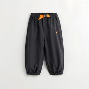 Hosen MARCJANIE Outdoor Style Jungen Jogginghose Kinder Kordelzughose für den Frühling 240210 (nach dem 10. Januar)