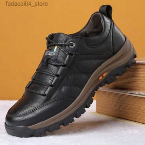 Scarpe roller WEH Pelle da uomo Scarpe casual invernali Stringate con plateau Sneakers Scarpe da viaggio Scarpe resistenti all'usura Scarpe da ginnastica da uomo stile britannico Q240201