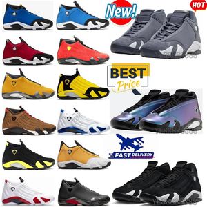 14S 14 Flint Grey Love Letters Laney Herren-Basketballschuhe Mid High Panda White Black Toe Gonger Hyper Royal Thunder Fortune Winterrized Chameleon Indiglo Trainer