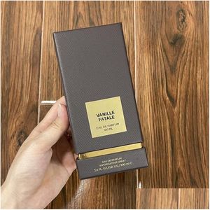 Anti-Perspirant deodorant Neutral per klassisk spray EDP Vanille Fatale 100 ml Oriental Vanilla Långvarig charmig doft Drop Del Dhtd7