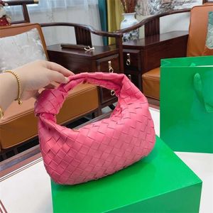 Şık lüks tasarımcı çanta kadın dokuma kılıf örgü kavrama çantası moda deri çanta erkek cüzdan omuz crossbody çanta yumuşak hobo çantaları