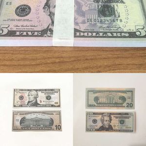 50% Size Movie prop banknote Copy Printed Fake Money USD Euro Uk Pounds GBP British 5 10 20 50 commemorative toy For Christmas Gifts 10265BT8M9H2V2