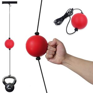 Boxning Reflex Ball Pu Quick Punching Ball för träning Boxning Muay Thai MMA Fitness Speed ​​Slimming Workout Hem Gymutrustning 240122