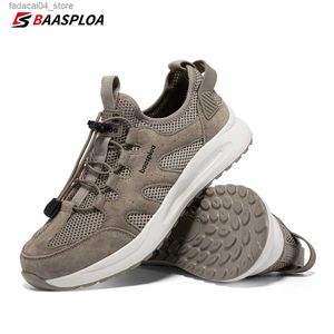 Roller Shoes Baasploa Men Casual Sneakers New Mesh Breathable Sport Shoes for Men Lightweight Walking Shoes Non-Slip Male Free Shipping Q240201